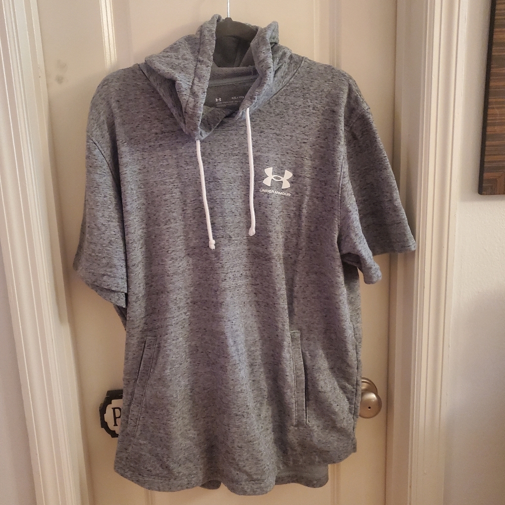 Men's UA Rival Terry Short Sleeve Hoodie